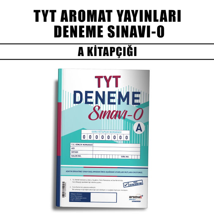 AROMAT TYT DENEME SINAVI 0-A - 2024